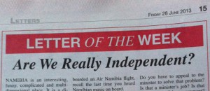 letter of the week